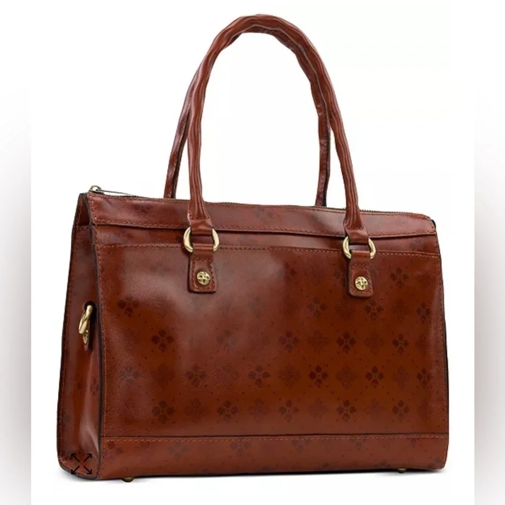 Patricia Nash Josselin Satchel Signature Floret Print